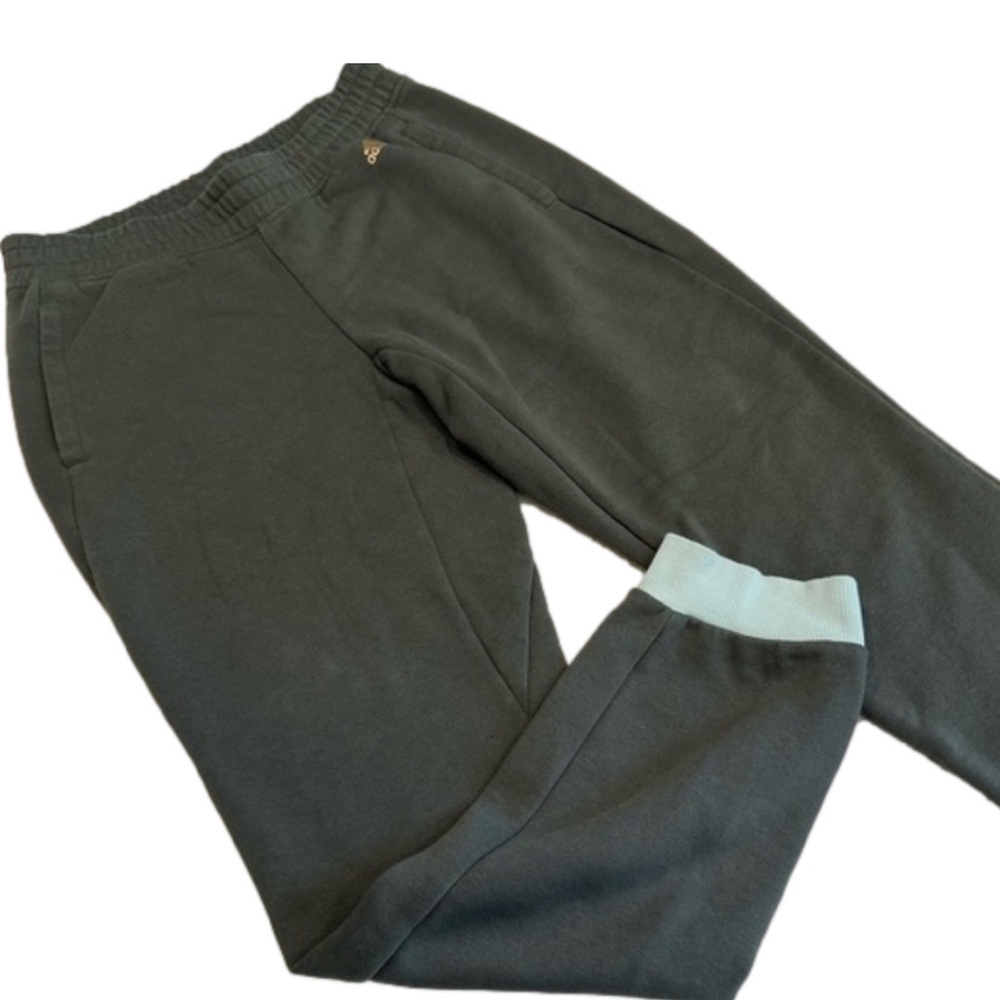 EU Adidas All Season Green Fleece Jogger Sweatpants